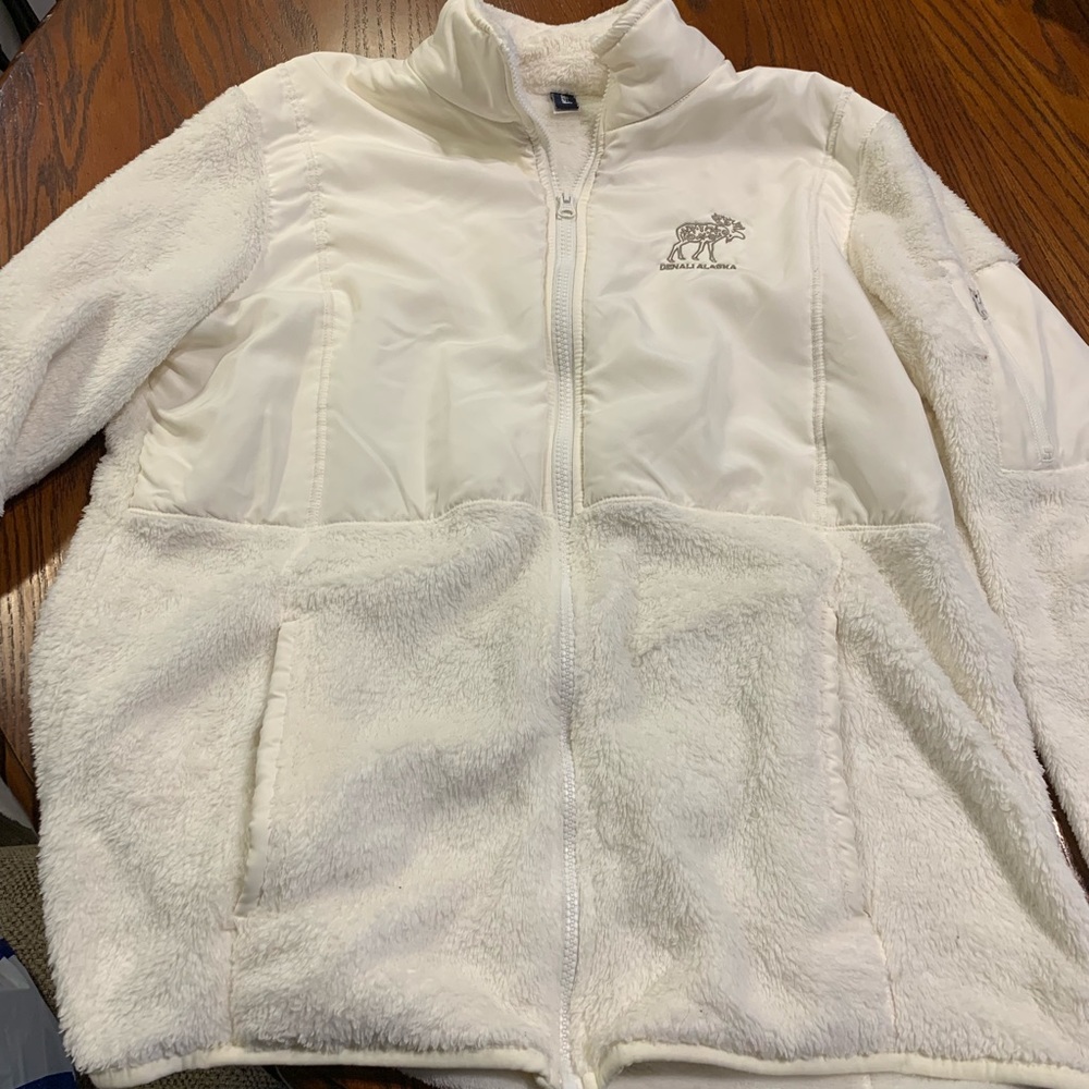 denali alaska jacket white xxl